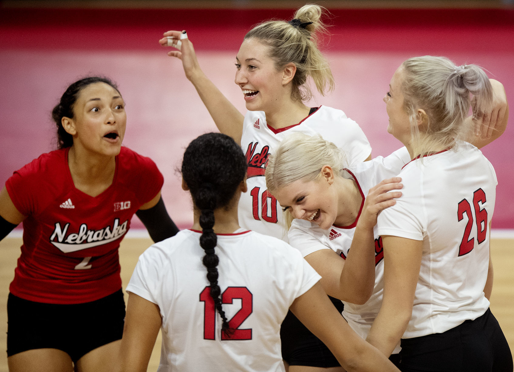 Nebraska volleyball vs. Northwestern, 11.6